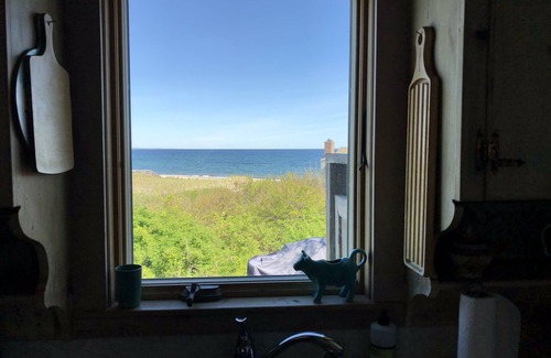 East Sandwich Cottage | Cape Cod Dune Cottage Spectacular Ocean Views, over the dune to a private beach