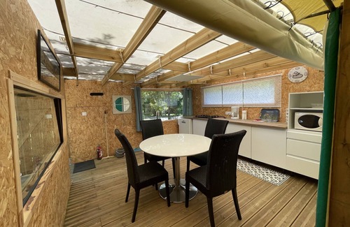 Saint-Gildas-de-Rhuys RV Rental | Caravan 'Tente Aménagée Pleine Nature' with Private Terrace