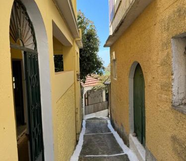 Lakones Apartment | Carmen's 1st floor Apartment with floor Sea View and roof terrace- Lakones