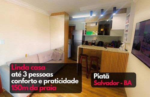 Piata Apartment | Casa aconchegante próxima Praia de Piatã Salvador/BA