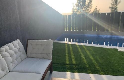 Caleta de Velez House | Casa Aire de Mar, modern house with private pool, overlooking Baviera golf, within walking distance of beach