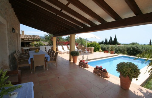 Son Servera Ski Chalet | CASA ANTONIA: Calm and idyllic finca with pool, top equipment and coastal views