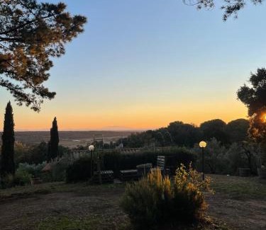 Riparbella House | Casa Belvedere -tranquillità tra bosco e ulivi-