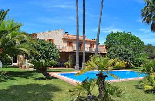 Binissalem Villa | Casa Binissagar II 106 luxurious villa with private pool, sauna, jacuzzi, children's playground and barbecue area