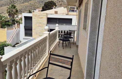 Bolnuevo Apartment | Casa Brisamar with stunning view over sea and mountain