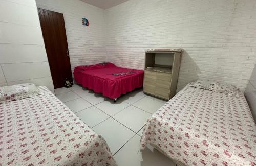 Barra Mar House | Casa Duplex com 2 suítes com ar condicionado ,100m da Praia - Barra de São Miguel, a 8 minutos da praia do gunga e a 3 da praia bonita! Condomínio com piscina e churrasqueira!