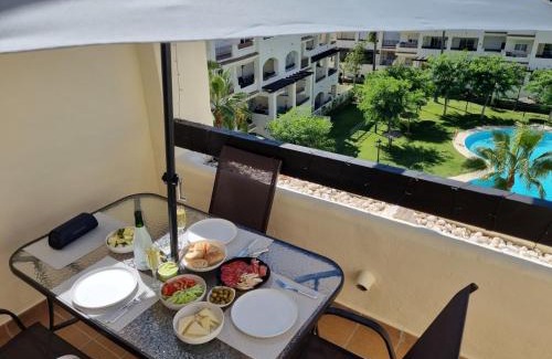San Luis de Sabinillas Apartment | Casa Duquesa with pool views close to Port
