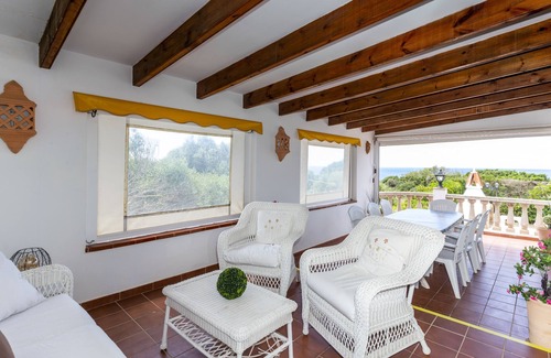 Cala en Porter Villa | Casa Honiol: Private and spacious villa with sea views