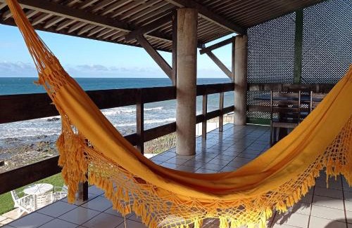 Taiba House | Casa Jangada - Incrível vista mar com Piscina e a melhor localização na Beira Mar da Taíba
