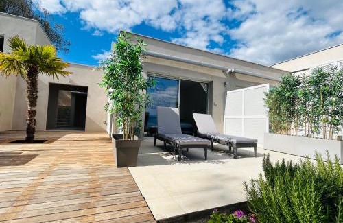 Ajaccio House | CASA LC chambre2 vue Mer Jacuzzi