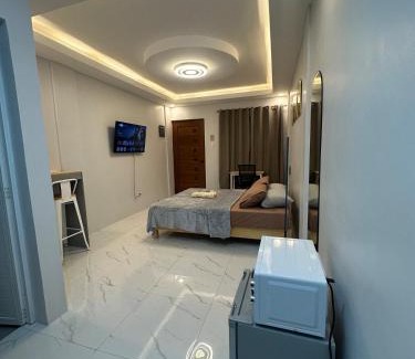 Imus Apartment | Casa Leveria Unit 3 with Patio, Inquire Parking Availability