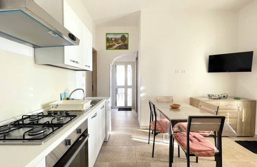 Marina di Felloniche House | CASA MELODIA - surrounded by olive groves with a view of the Ionian Sea