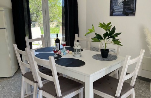 Manduria House | Casa "onda Blu": Exklusives Ferienhaus mit Poolparadies und Mediterranem Flair