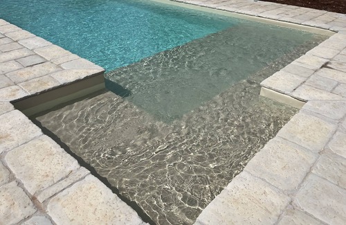 Manduria House | Casa "onda Blu": Exklusives Ferienhaus mit Poolparadies und Mediterranem Flair