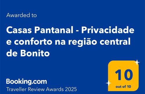 Alvorada House | Casas Pantanal - Privacidade e conforto no centro de Bonito