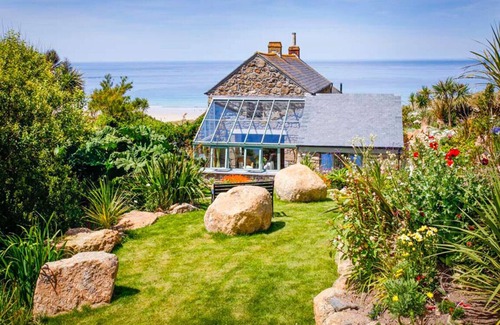 Sennen Cove Cottage | Castaways, Beach Cottage, Sea View, Garden & Patio