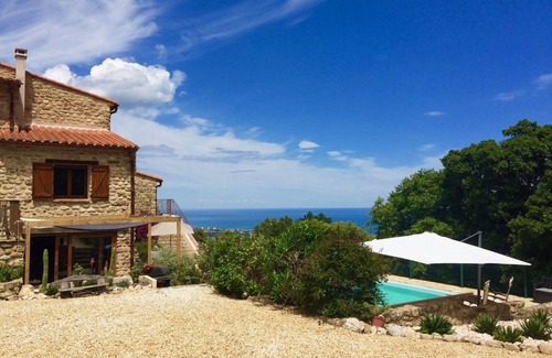 Argeles-sur-Mer Other | Catalan farmhouse with sea view, 65 ha of private forest, biodiversity conservation