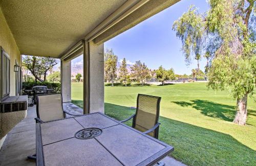 Palm Springs Apartment | Cathedral City Condo on Golf Course with Patio!
