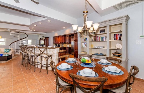 Gun Bay House | Cayman Castle: Luxury Gated Estate w/Elevated Views, Infinity Pool + Large Priva