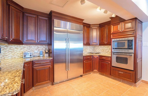 Gun Bay House | Cayman Castle: Luxury Gated Estate w/Elevated Views, Infinity Pool + Large Priva