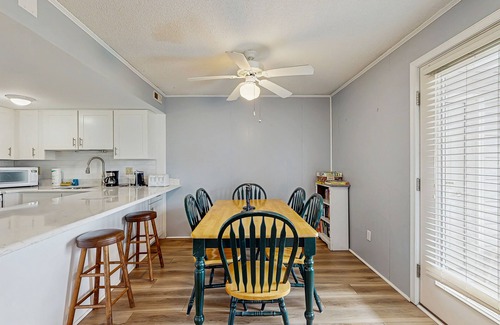 Ocean View Condo | Cedar Shores condo with shared pool, private balcony, WiFi, & stunning bay views
