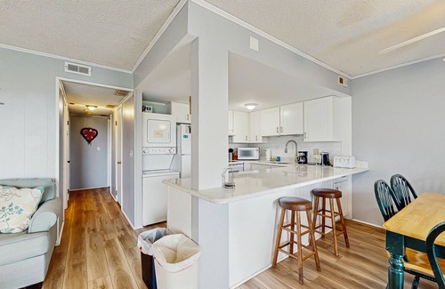 Ocean View Condo | Cedar Shores condo with shared pool, private balcony, WiFi, & stunning bay views