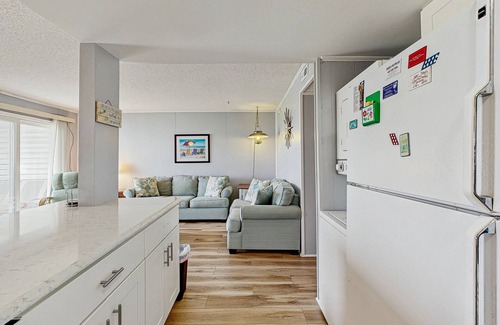 Ocean View Condo | Cedar Shores condo with shared pool, private balcony, WiFi, & stunning bay views