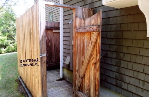 Cotuit House | Central air, FREE beach pass, Wifi, outdoor shower, deck and grill, quiet area!