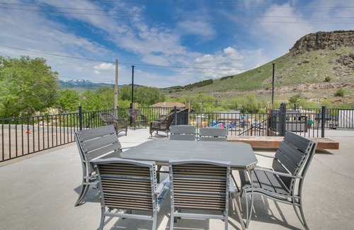 Lava Hot Springs Apartment | Central Lava Hot Springs Studio w/Deck & Views!