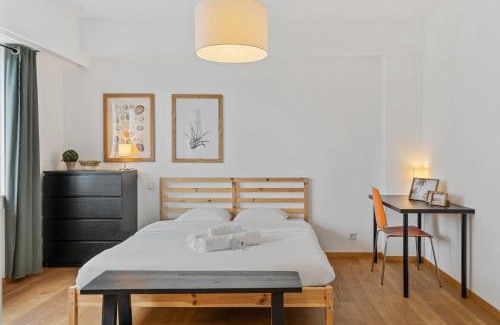 Bonnevoie Apartment | Central Lux 2BR Apt with City Views & Balcony