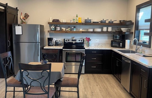 Evergreen Cottage | Centrally located. 1-bedroom cottage. Full bath. Washer, Dryer. Full kitchen.