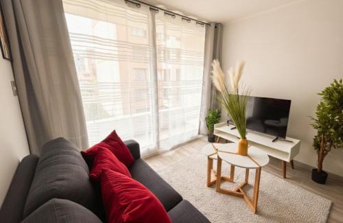 Downtown Santiago Apartment | Cercano a Movistar Arena y Parques I 1H1B