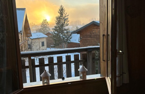 Saint-Laurent-en-Grandvaux Ski Chalet | Chalet L’Embellie - Chalet avec piscine partagée