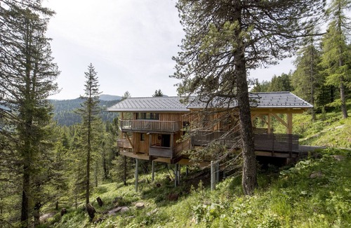 Turracher Hohe Ski Chalet | Chalet #48 with IR-sauna, indoor whirlpool and outdoor whirlpool