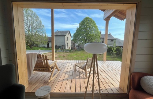 Saint-Sauveur-Camprieu Ski Chalet | Chalet bois cœur Cévennes