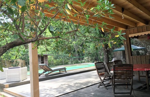 Lege-Cap-Ferret Ski Chalet | Chalet 'Cap Ferret Villa Grand Bois' with Private Pool