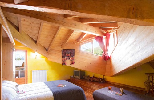 Mont-de-Lans Ski Chalet | Chalet en Pierres et Bois, Jacuzzi