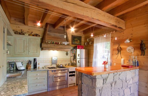 Mont-de-Lans Ski Chalet | Chalet en Pierres et Bois, Jacuzzi