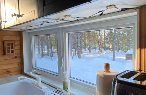 Notre-Dame-Des-Bois Cabin | Chalet Enzo & foyers - Domaine des Appalaches