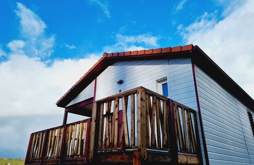 Hasparren Ski Chalet | Chalet Etxean, 1 à 6 Personnes, Terrain et Piscine