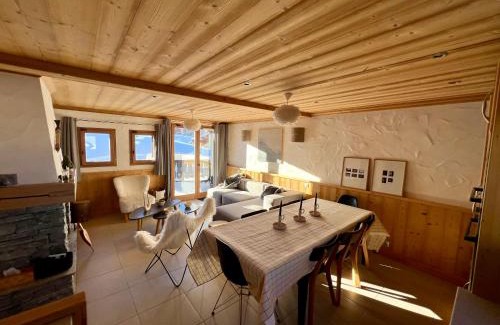 Plagne Soleil Ski Chalet | Chalet familial idéal 2 familles nombreuses Ski aux pied 12 pers Plagne Soleil