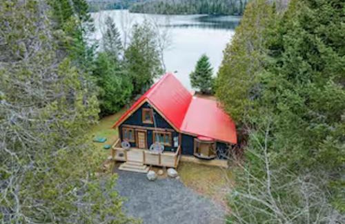 Nominingue Ski Chalet | Chalet familial forêt & kayak