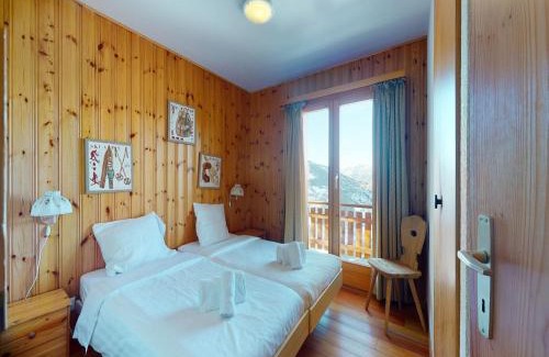 Nendaz Ski Chalet | Chalet in Veysonnaz with swimming pool
