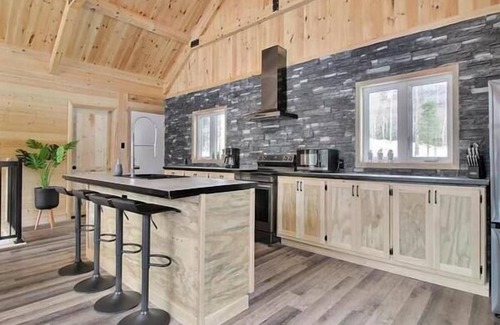 Saint-Philemon Ski Chalet | Chalet l'Amical | Scandinave avec Spa