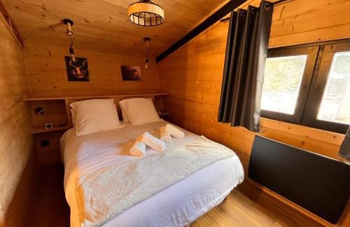 Pyrenees 2000 Ski Chalet | Chalet l'Epicéa rénové dans la forêt, T3 avec terrasse & jardin à 5 min à pied des pistes P2000