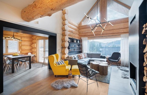 Horna Lehota Ski Chalet | Chalet Ondrej Tale-Chopok-BBQ-Fire pit-Kids playground-Views