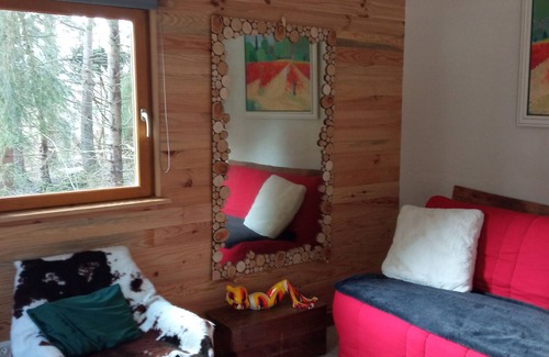 Boussoulet Ski Chalet | Chalet Papillon au Milieu D'un Bois Très Cosy en Moyenne Montagne