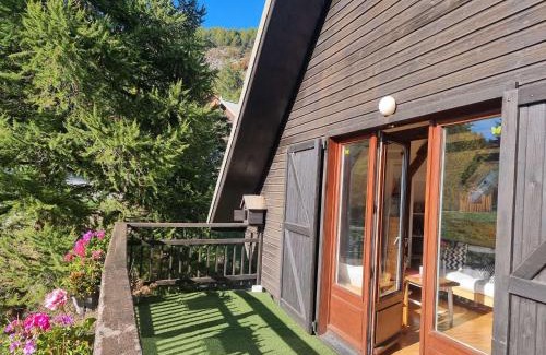 Saint-Michel-de-Chaillol Ski Chalet | Chalet pour 7 pers. à Saint-Michel-de-Chaillol, Balcon Sud, Jardin, Mezzanine, Animaux admis - FR-1-393-148