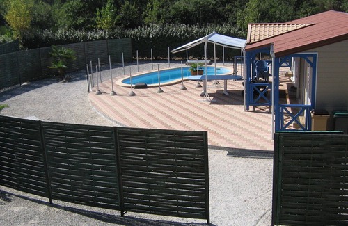 Soulac-sur-Mer Ski Chalet | Chalet sleeps 6, not overlooked - Private pool and 4-person rigid spa