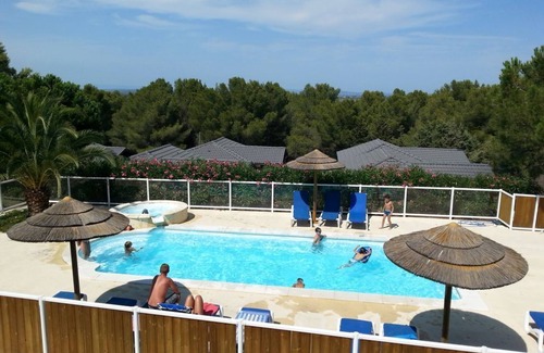 Agde Ski Chalet | Chalet Tahoe 2 bedrooms air-conditioned between Agde and Cap d'Agde near the sea